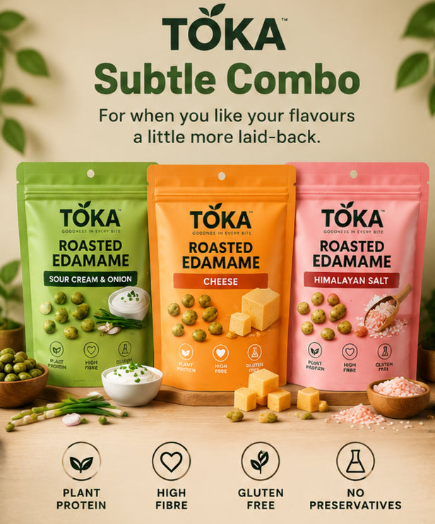 TOKA Roasted Edamame Curated Combo Pack