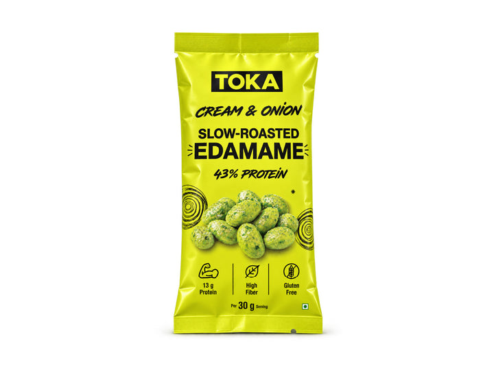 Cream & Onion Roasted Edamame