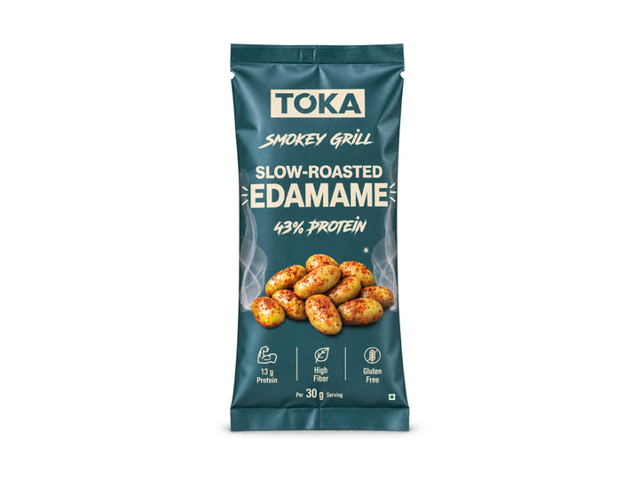 Smokey Grill Roasted Edamame