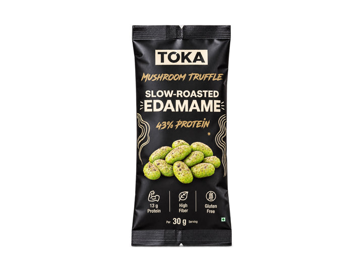 Mushroom Truffle Roasted Edamame